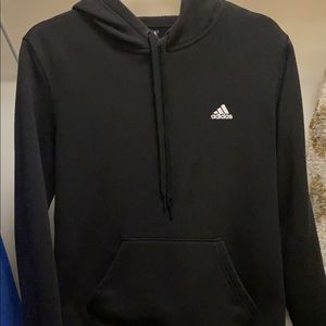 Black & White Adidas Hoodie